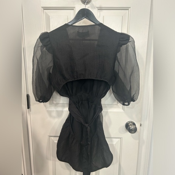 Cynthia Rowley New With Tags Attached Gracie Organza Top in a Size Large - Picture 7 of 16